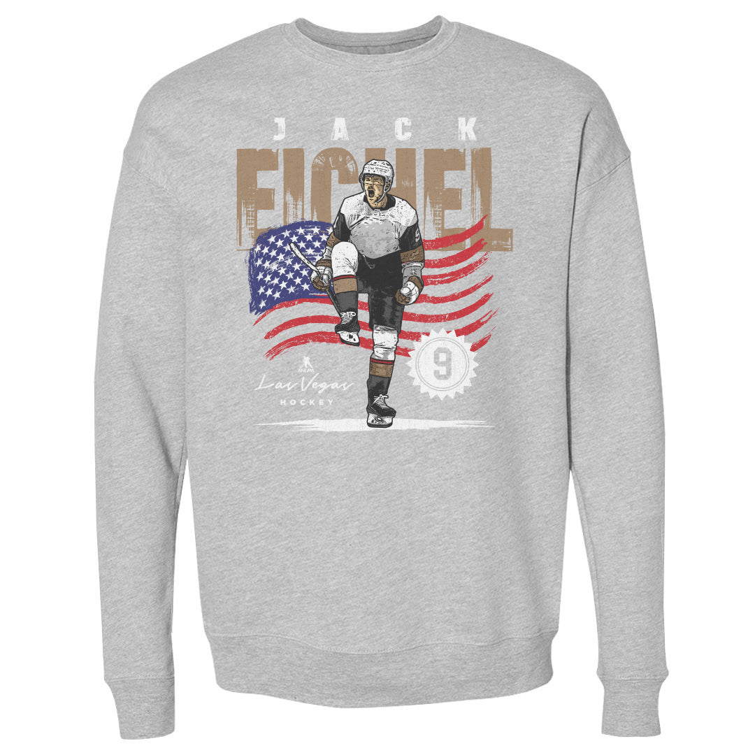 Jack Eichel Men&#39;s Crewneck Sweatshirt | 500 LEVEL