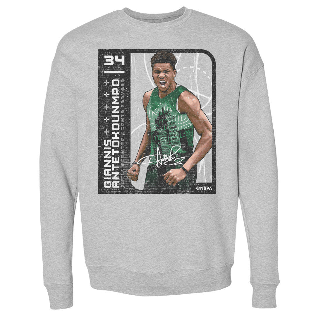 Giannis Antetokounmpo Men&#39;s Crewneck Sweatshirt | 500 LEVEL