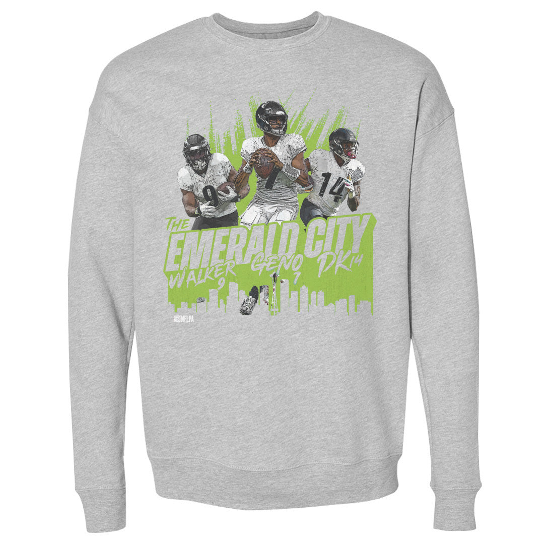 Geno Smith Men&#39;s Crewneck Sweatshirt | 500 LEVEL