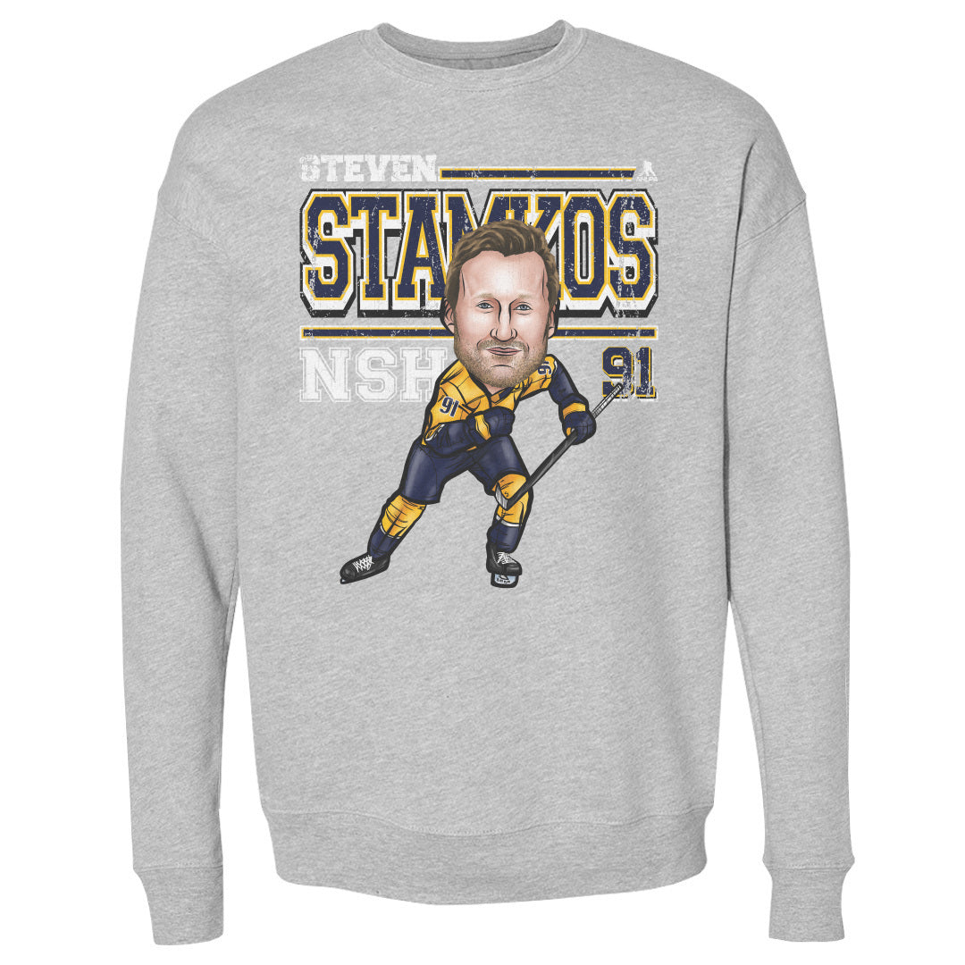 Steven Stamkos Men&#39;s Crewneck Sweatshirt | 500 LEVEL