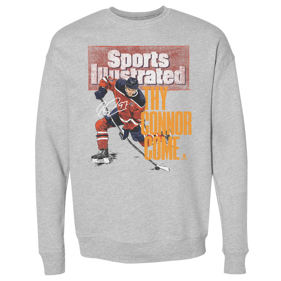 Connor McDavid Men&#39;s Crewneck Sweatshirt | 500 LEVEL