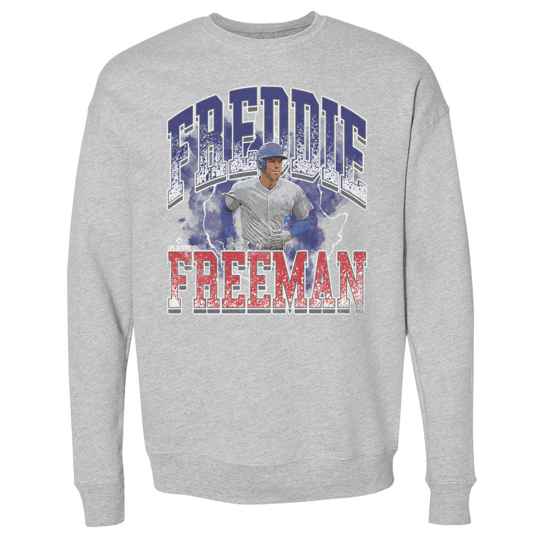 Freddie Freeman Men&#39;s Crewneck Sweatshirt | 500 LEVEL