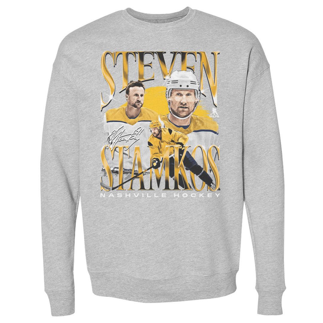 Steven Stamkos Men&#39;s Crewneck Sweatshirt | 500 LEVEL