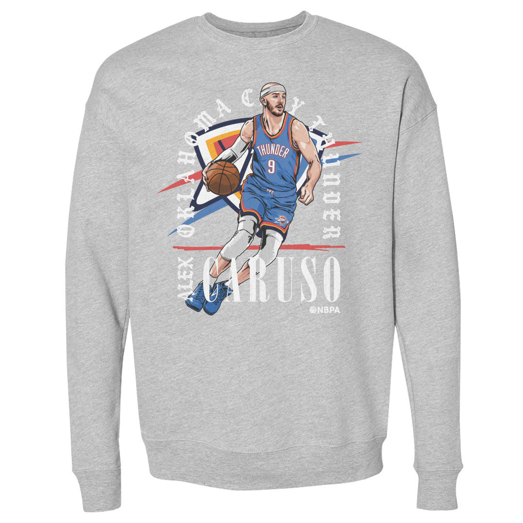 Alex Caruso Men&#39;s Crewneck Sweatshirt | 500 LEVEL