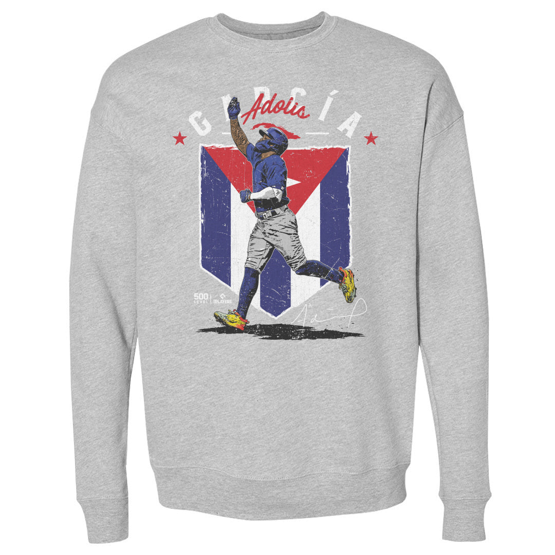 Adolis Garcia Men&#39;s Crewneck Sweatshirt | 500 LEVEL