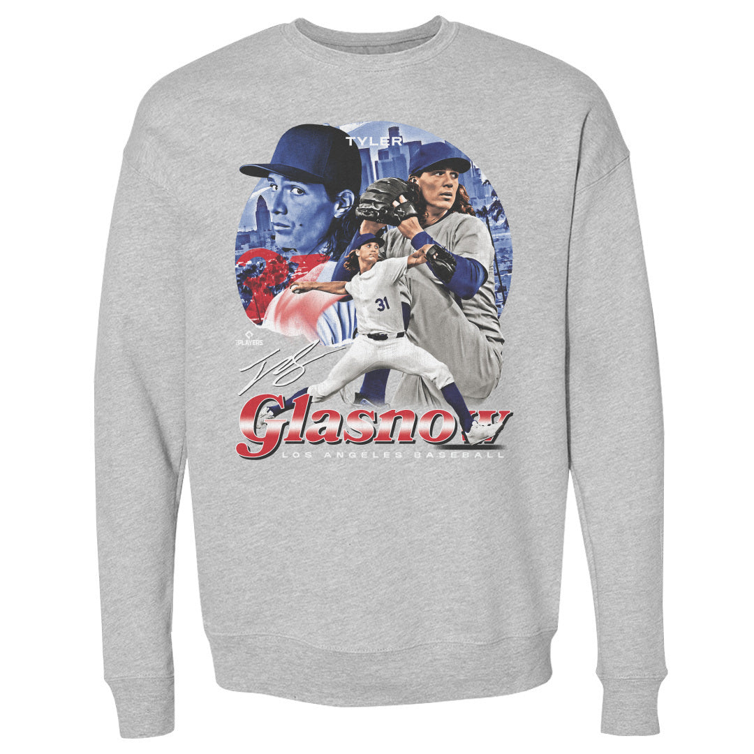 Tyler Glasnow Men&#39;s Crewneck Sweatshirt | 500 LEVEL