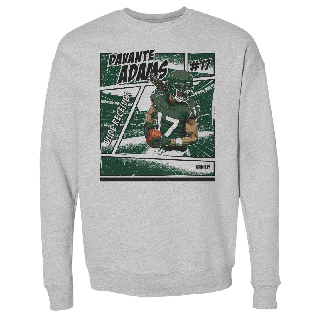 Davante Adams Men&#39;s Crewneck Sweatshirt | 500 LEVEL