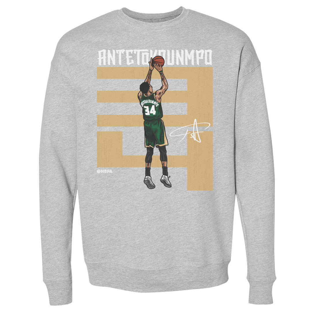 Giannis Antetokounmpo Men&#39;s Crewneck Sweatshirt | 500 LEVEL