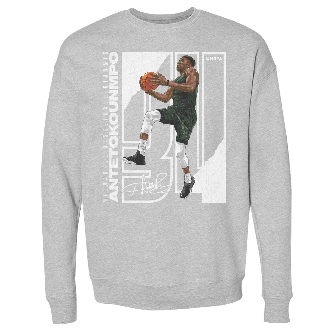 Giannis Antetokounmpo Men&#39;s Crewneck Sweatshirt | 500 LEVEL