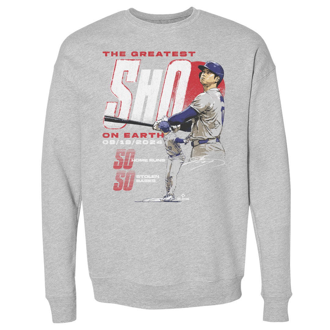 Shohei Ohtani Men&#39;s Crewneck Sweatshirt | 500 LEVEL