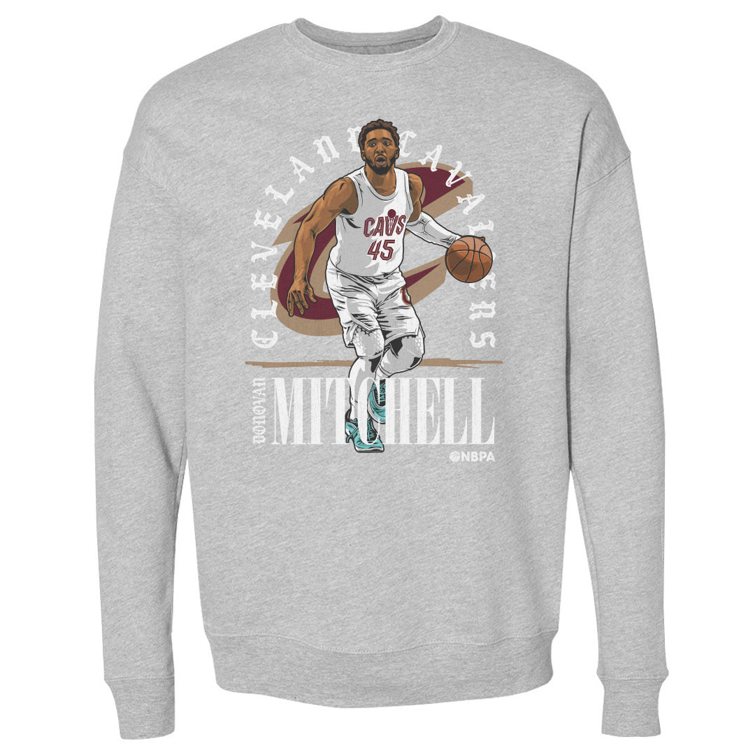 Donovan Mitchell Men&#39;s Crewneck Sweatshirt | 500 LEVEL