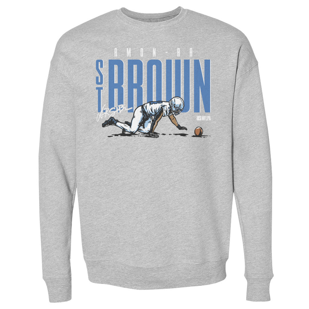 Amon-Ra St. Brown Men&#39;s Crewneck Sweatshirt | 500 LEVEL