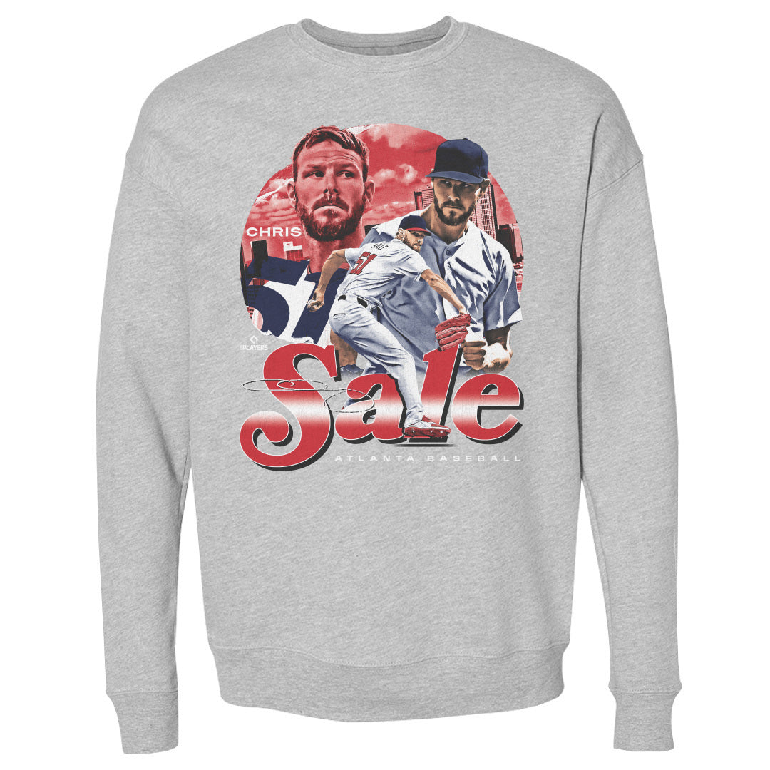 Chris Sale Men&#39;s Crewneck Sweatshirt | 500 LEVEL