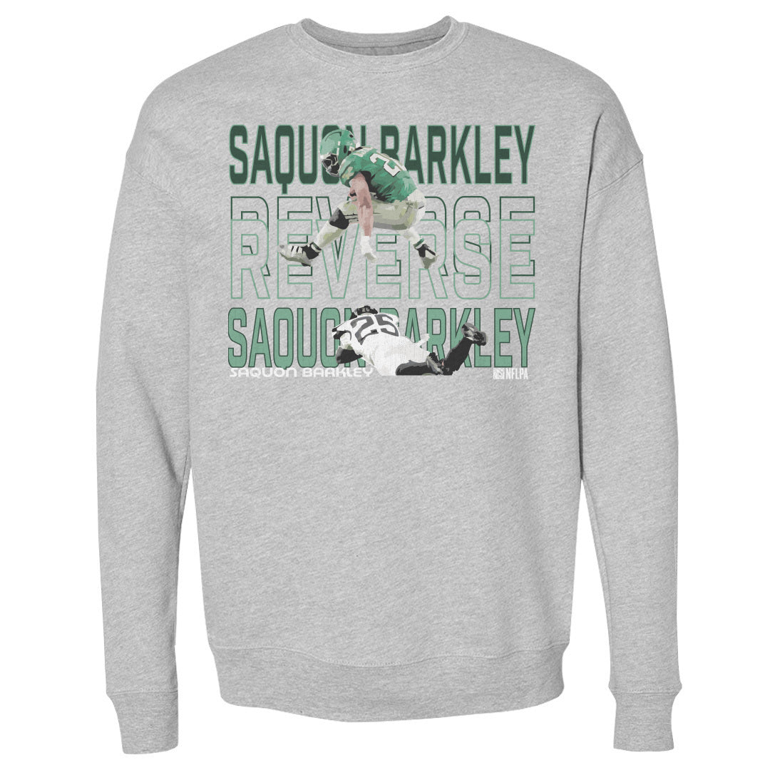 Saquon Barkley Men&#39;s Crewneck Sweatshirt | 500 LEVEL