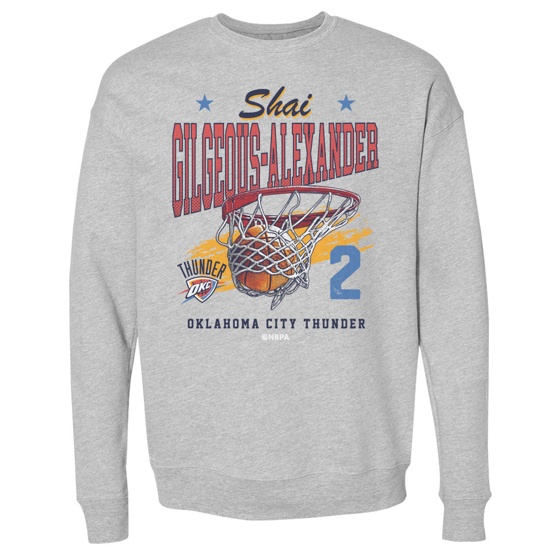 Shai Gilgeous-Alexander Men&#39;s Crewneck Sweatshirt | 500 LEVEL