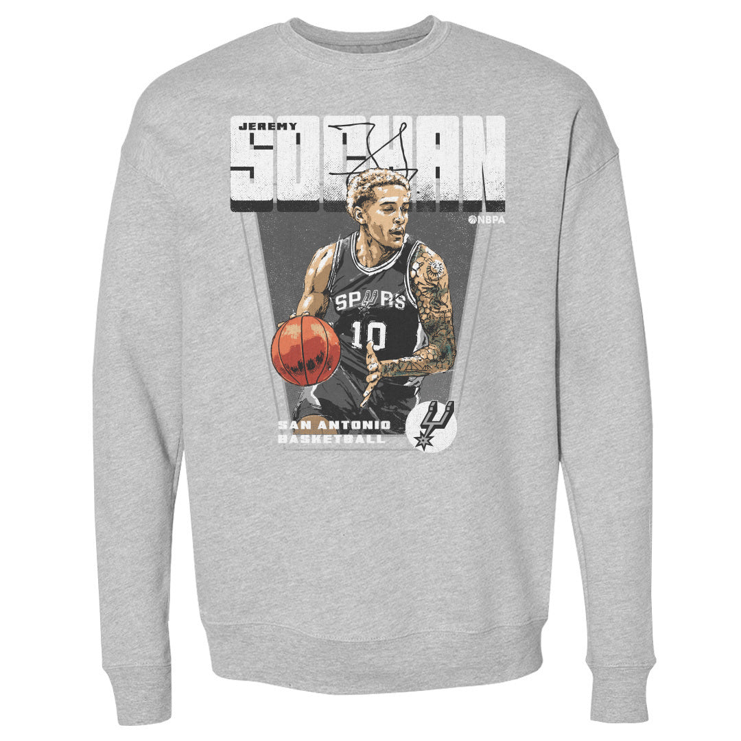 Jeremy Sochan Men&#39;s Crewneck Sweatshirt | 500 LEVEL