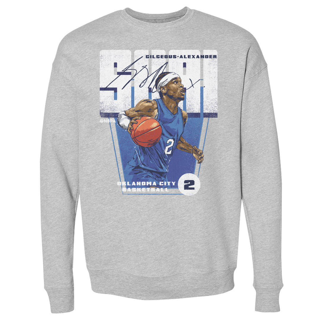 Shai Gilgeous-Alexander Men&#39;s Crewneck Sweatshirt | 500 LEVEL