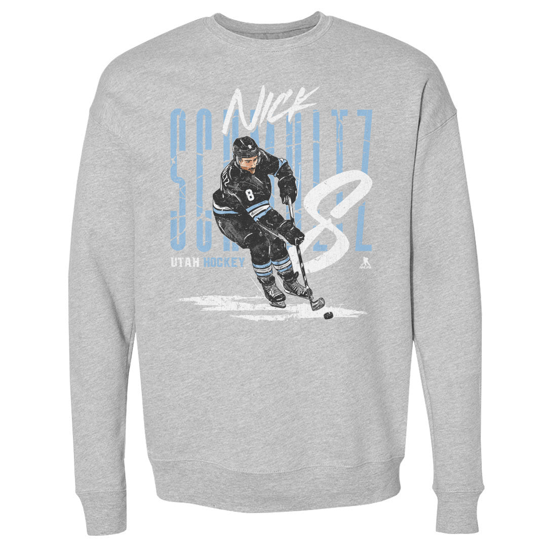 Nick Schmaltz Men&#39;s Crewneck Sweatshirt | 500 LEVEL