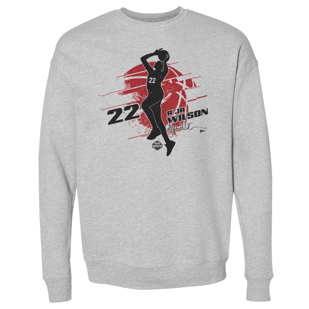 A&#39;ja Wilson Men&#39;s Crewneck Sweatshirt | 500 LEVEL