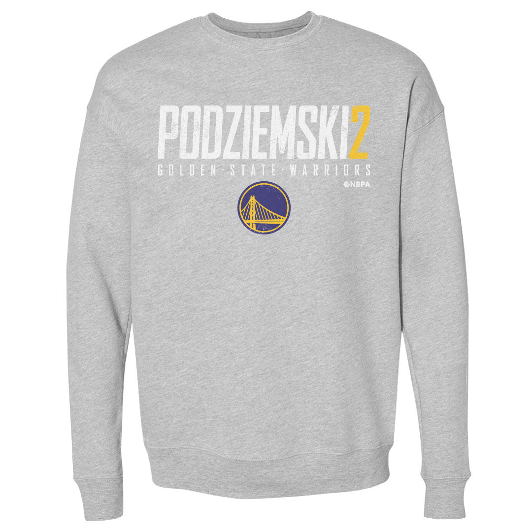 Brandin Podziemski Men&#39;s Crewneck Sweatshirt | 500 LEVEL