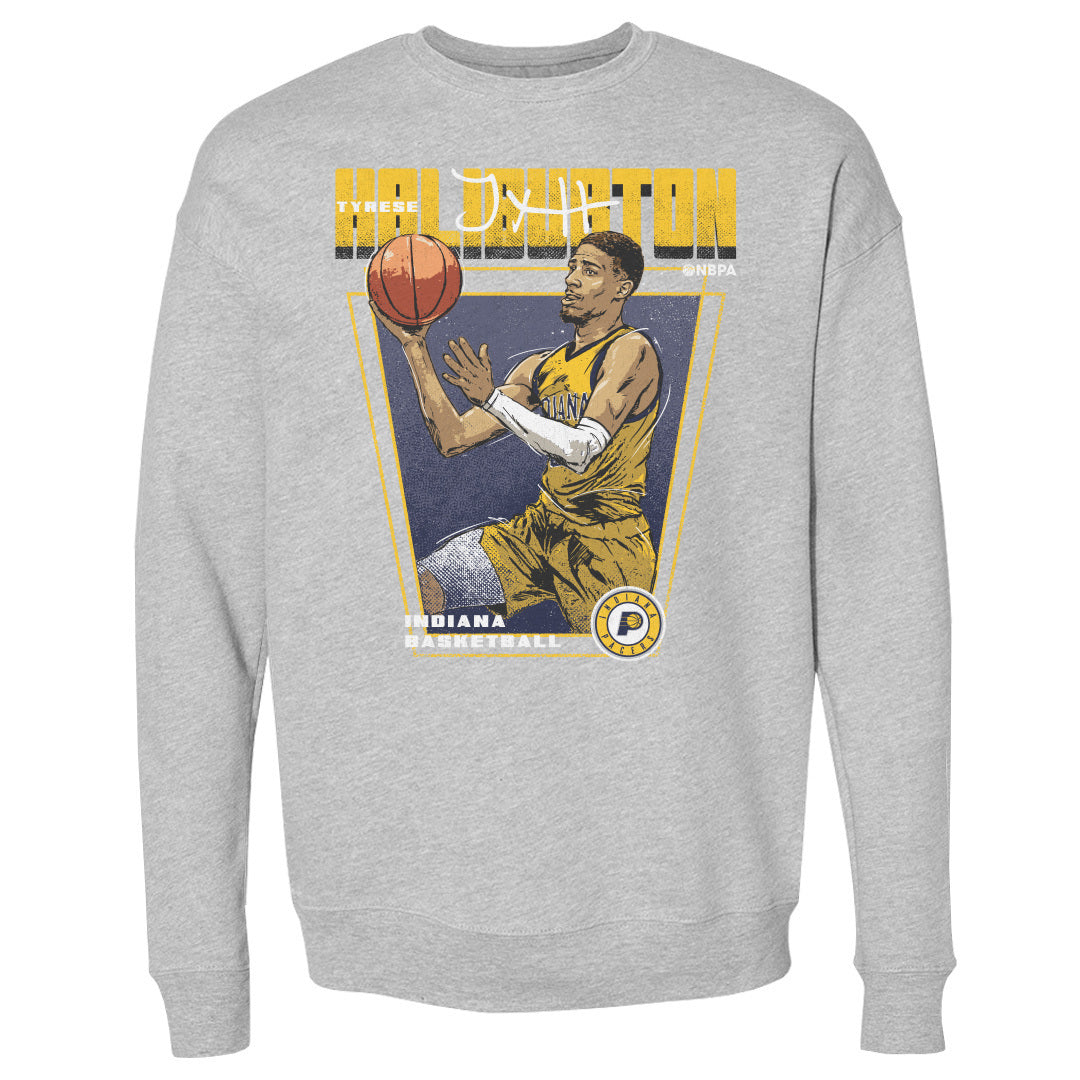 Tyrese Haliburton Men&#39;s Crewneck Sweatshirt | 500 LEVEL
