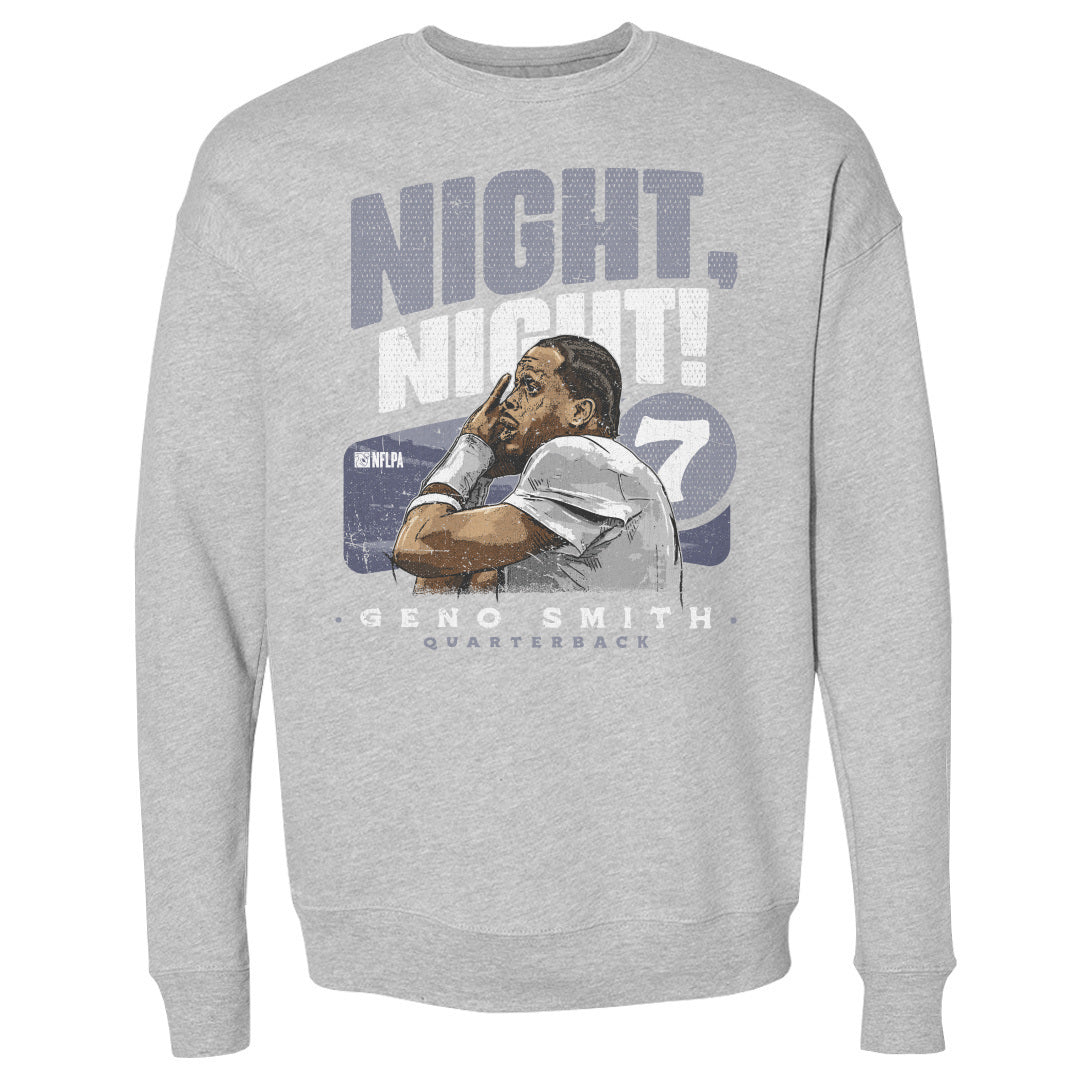 Geno Smith Men&#39;s Crewneck Sweatshirt | 500 LEVEL