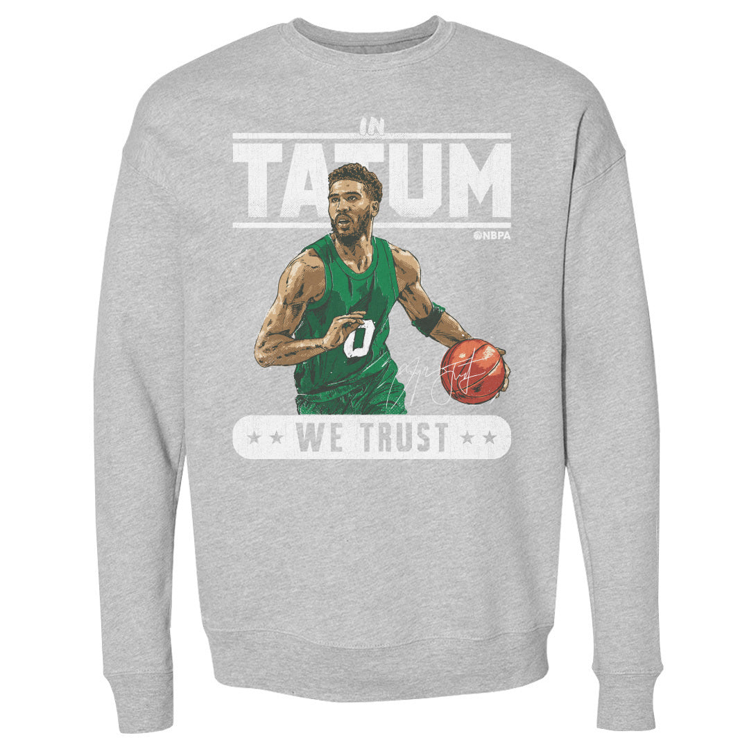 Jayson Tatum Men&#39;s Crewneck Sweatshirt | 500 LEVEL