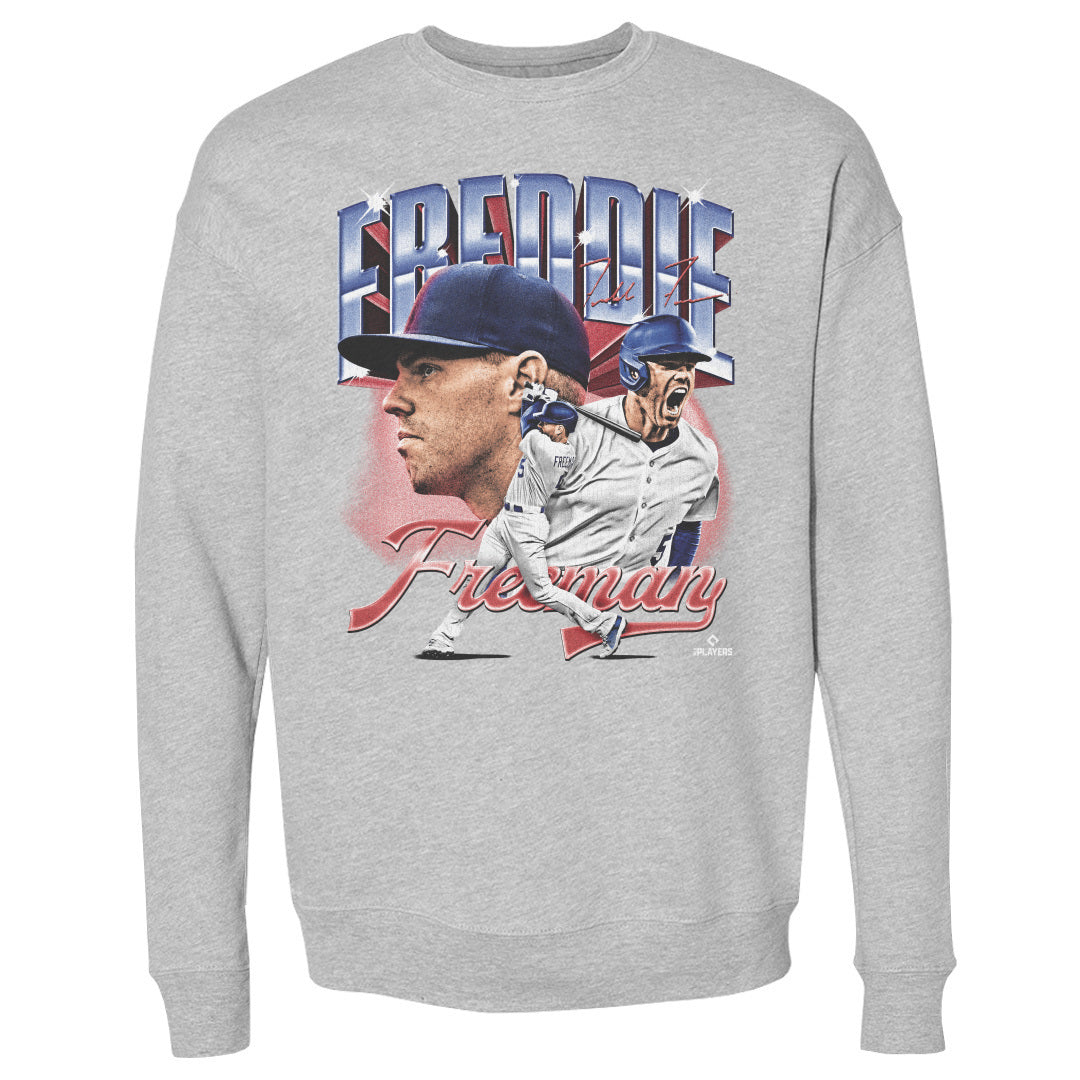 Freddie Freeman Men&#39;s Crewneck Sweatshirt | 500 LEVEL