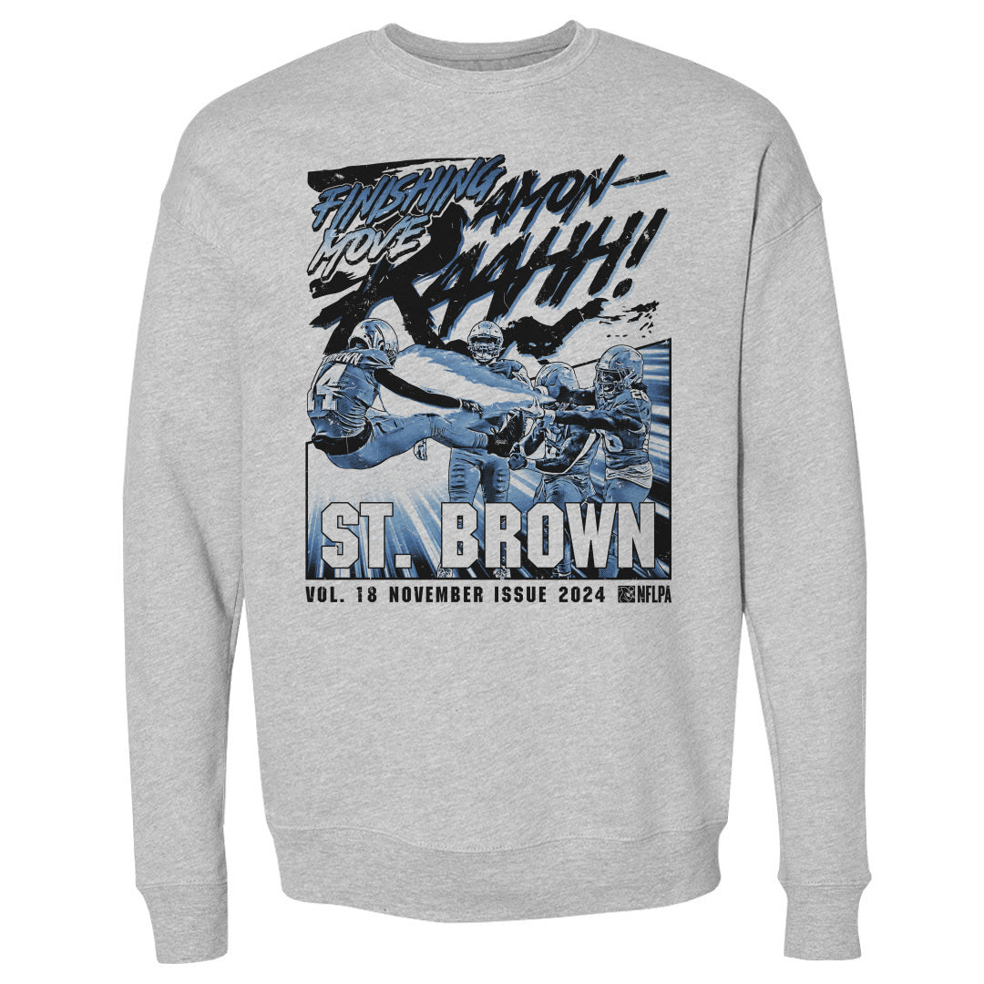 Amon-Ra St. Brown Men&#39;s Crewneck Sweatshirt | 500 LEVEL