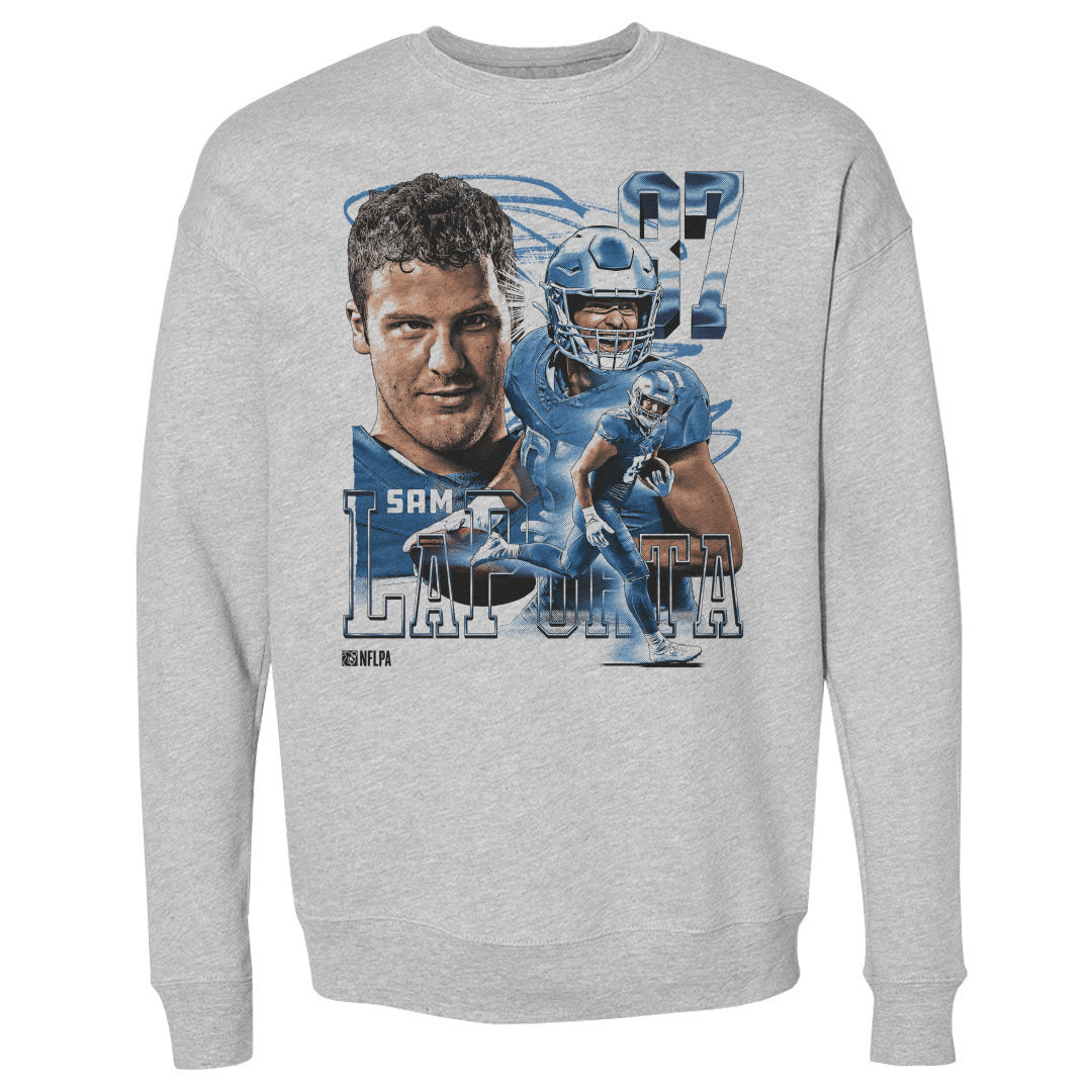 Sam LaPorta Men&#39;s Crewneck Sweatshirt | 500 LEVEL