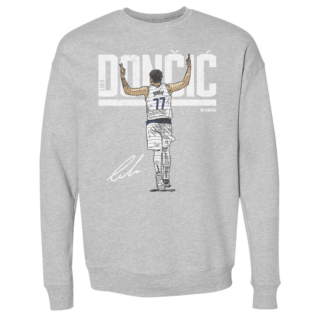 Luka Doncic Men&#39;s Crewneck Sweatshirt | 500 LEVEL