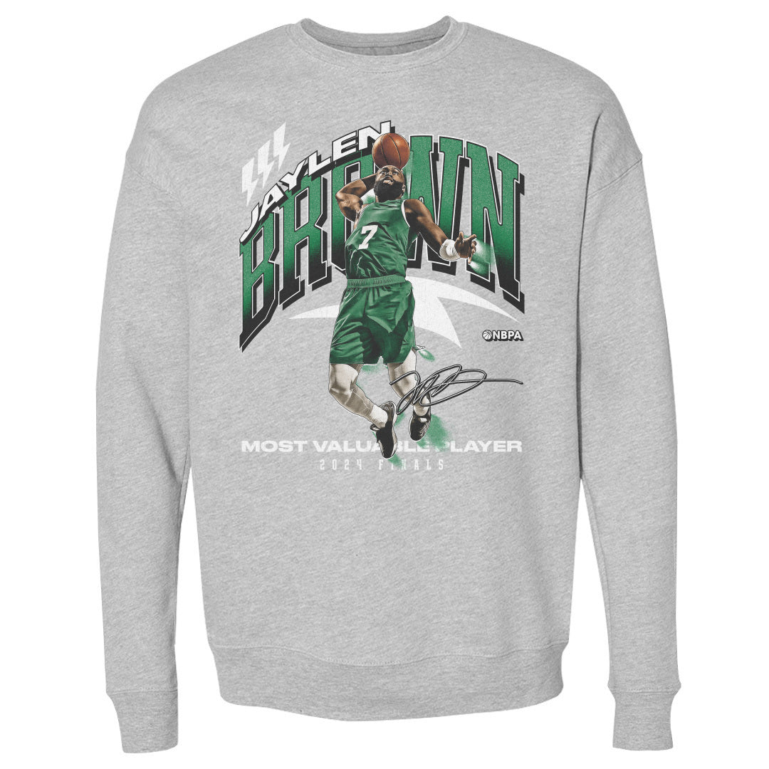 Jaylen Brown Men&#39;s Crewneck Sweatshirt | 500 LEVEL