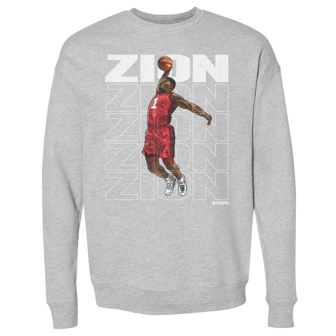 Zion Williamson Men&#39;s Crewneck Sweatshirt | 500 LEVEL