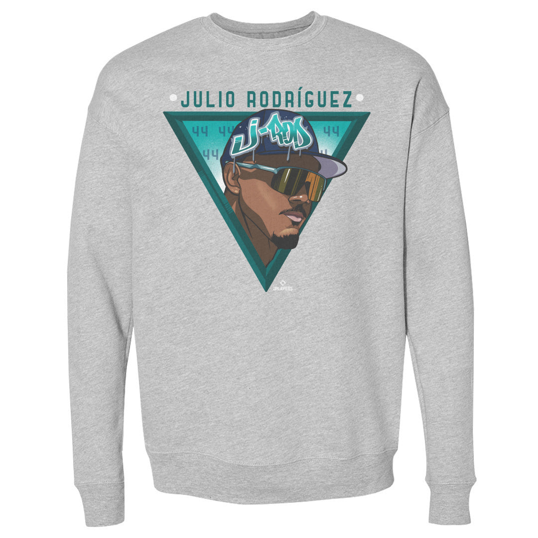 Julio Rodriguez Men&#39;s Crewneck Sweatshirt | 500 LEVEL