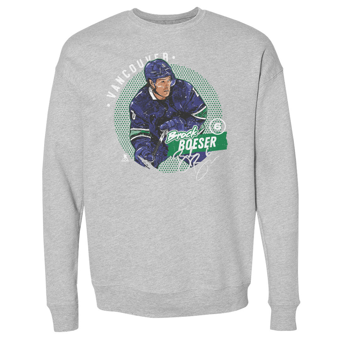 Brock Boeser Men&#39;s Crewneck Sweatshirt | 500 LEVEL