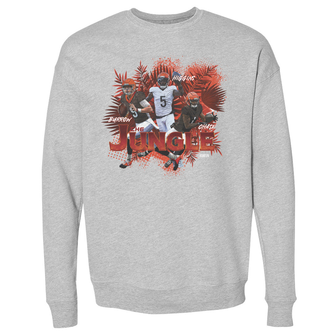 Joe Burrow Men&#39;s Crewneck Sweatshirt | 500 LEVEL