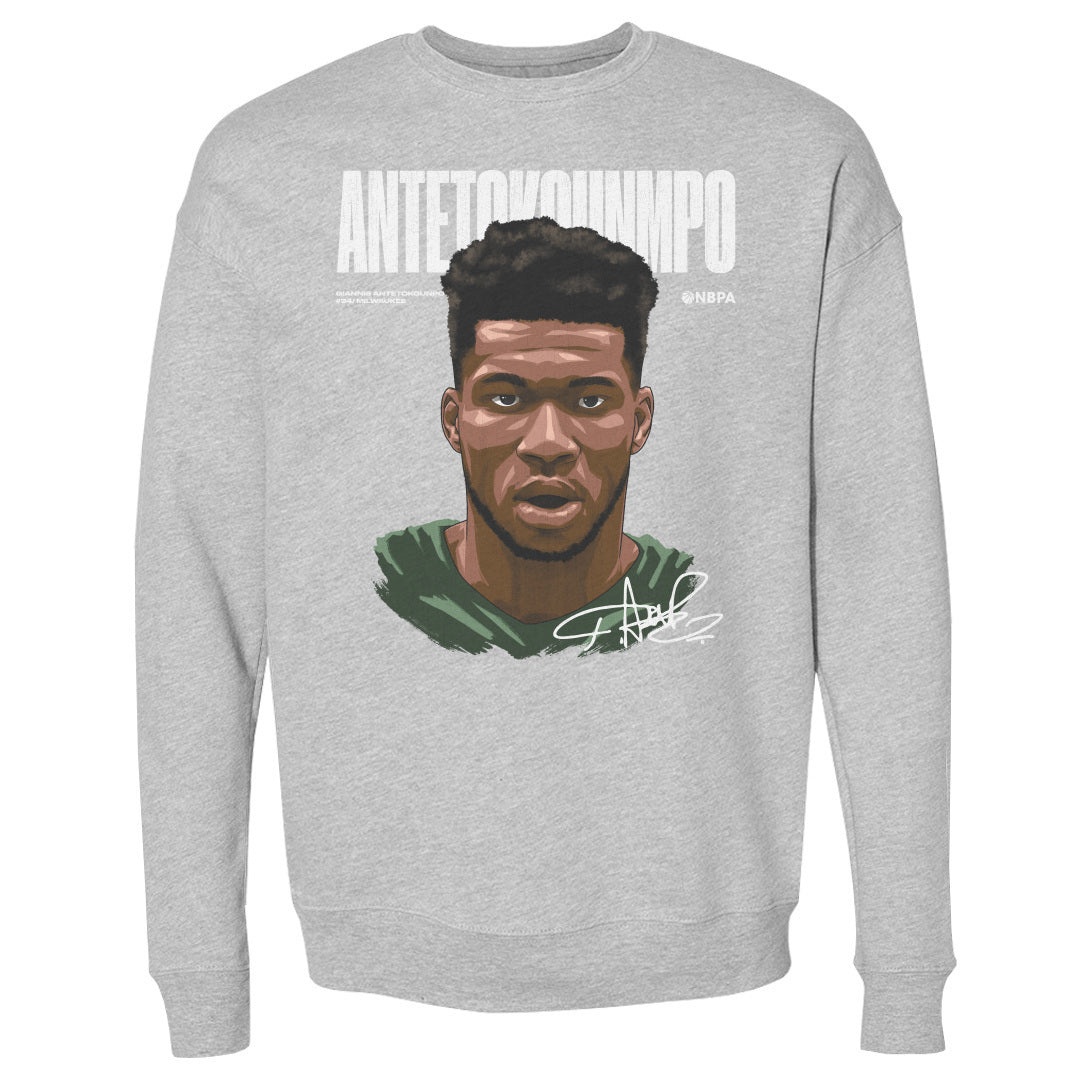 Giannis Antetokounmpo Men&#39;s Crewneck Sweatshirt | 500 LEVEL