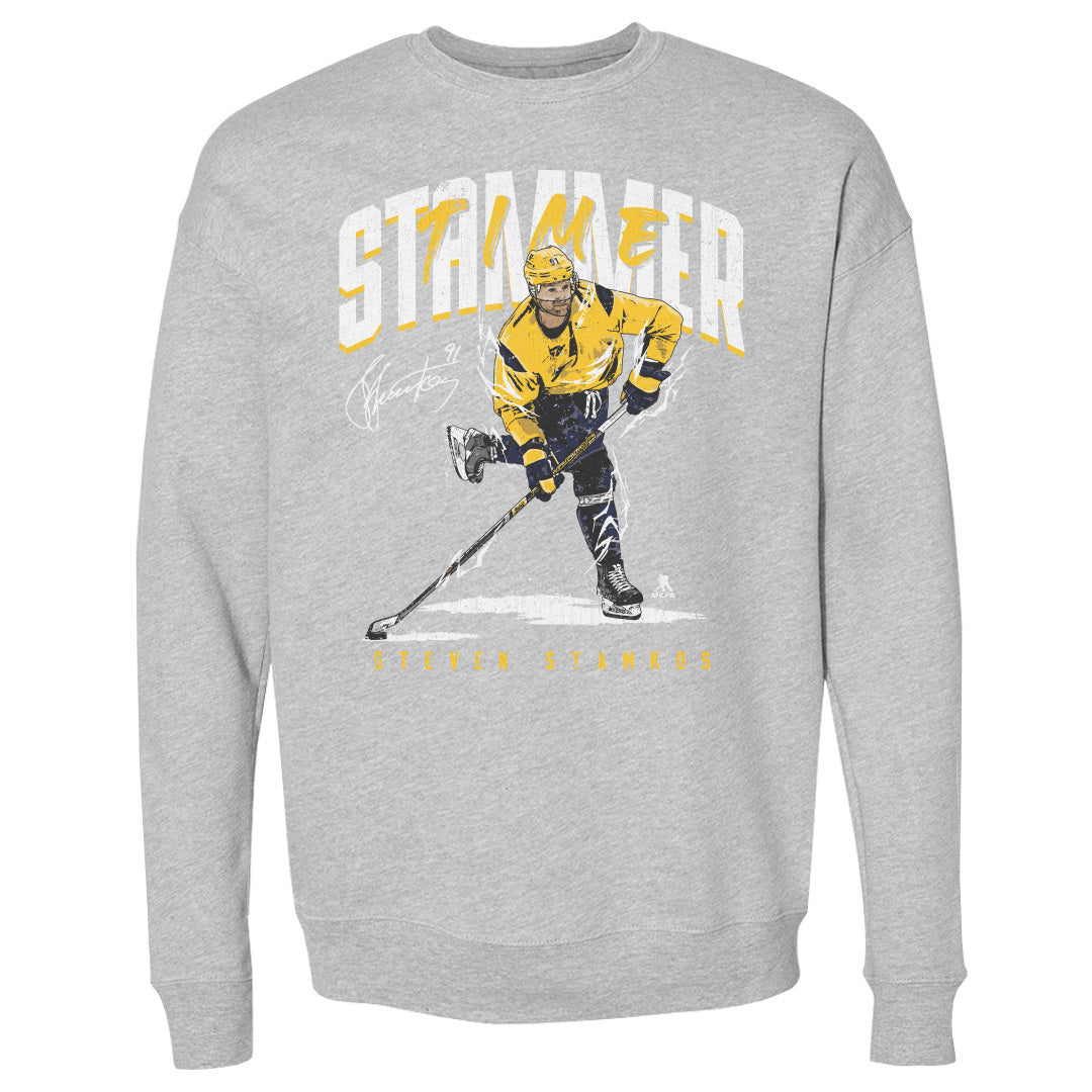 Steven Stamkos Men&#39;s Crewneck Sweatshirt | 500 LEVEL