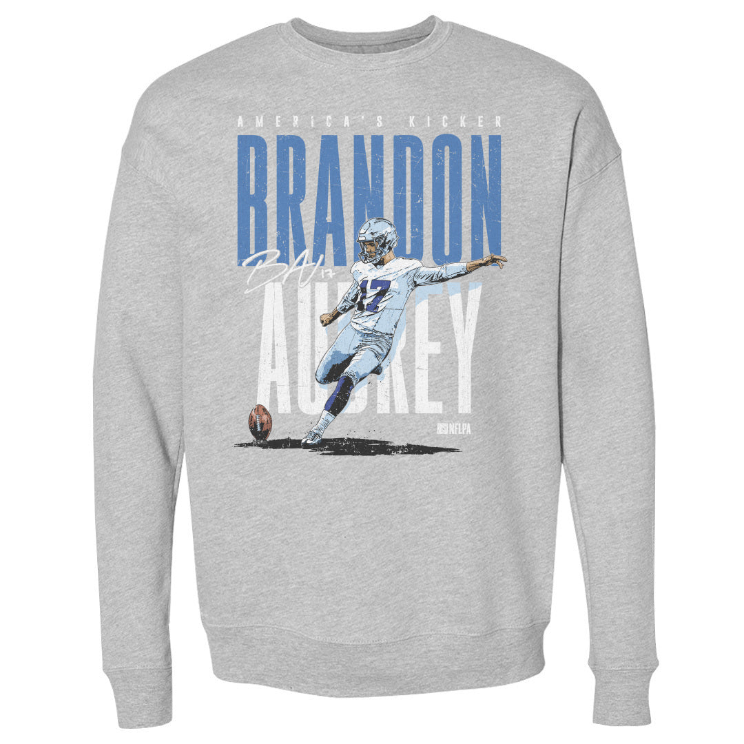 Brandon Aubrey Men&#39;s Crewneck Sweatshirt | 500 LEVEL