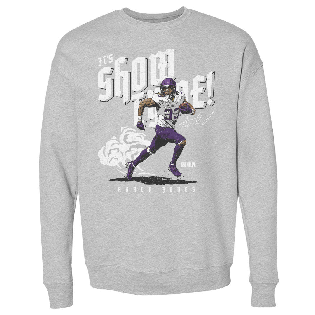 Aaron Jones Men&#39;s Crewneck Sweatshirt | 500 LEVEL