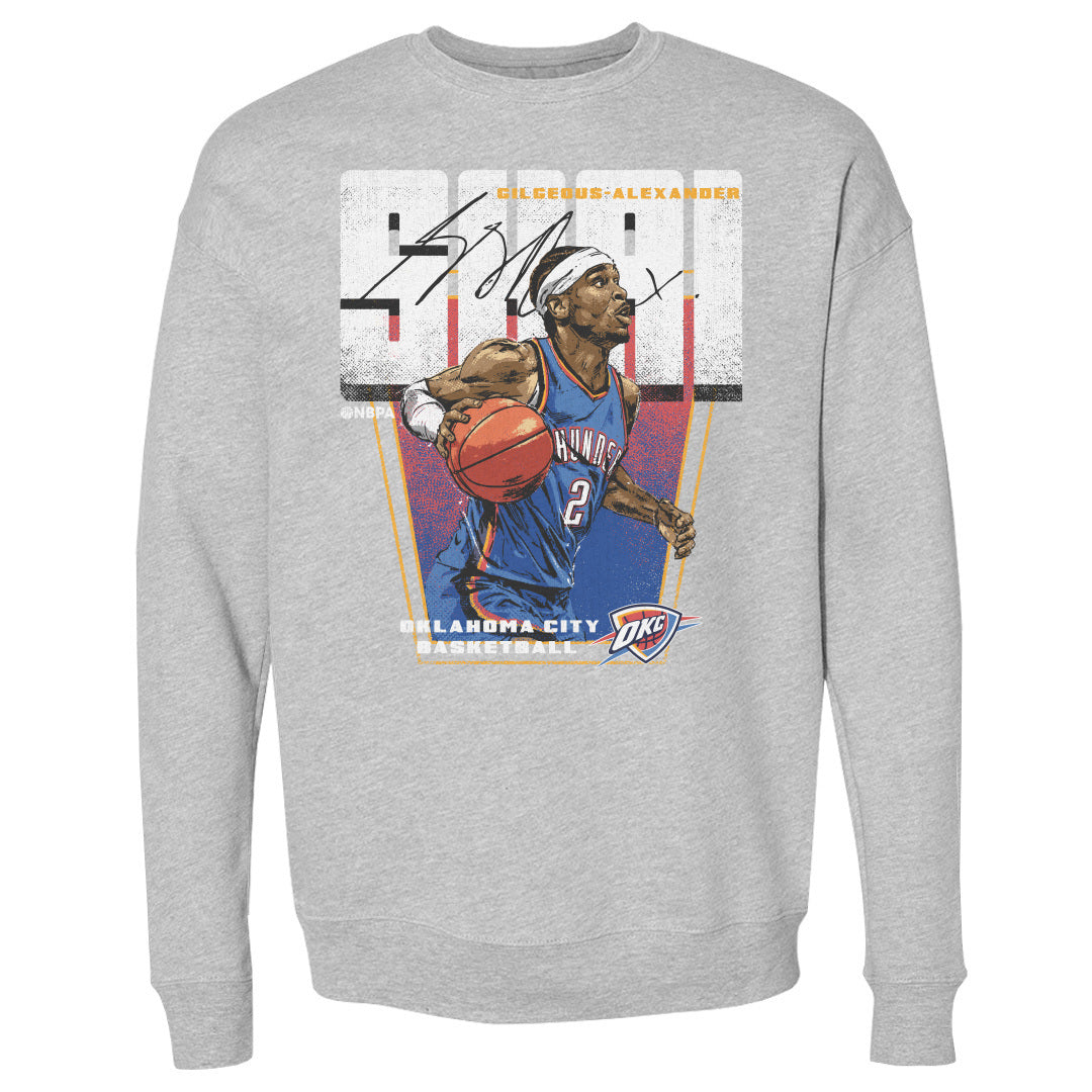 Shai Gilgeous-Alexander Men&#39;s Crewneck Sweatshirt | 500 LEVEL