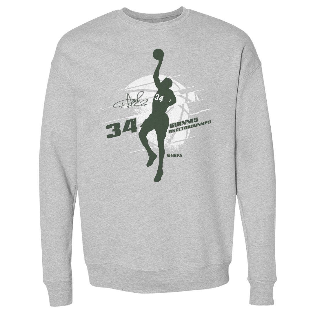 Giannis Antetokounmpo Men&#39;s Crewneck Sweatshirt | 500 LEVEL