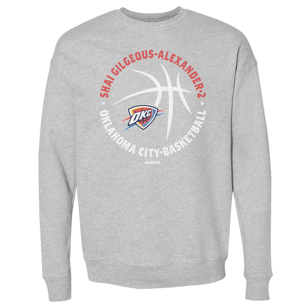 Shai Gilgeous-Alexander Men&#39;s Crewneck Sweatshirt | 500 LEVEL