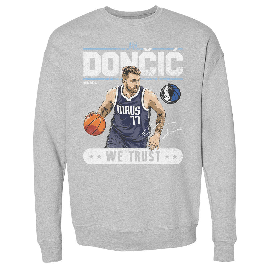 Luka Doncic Men&#39;s Crewneck Sweatshirt | 500 LEVEL