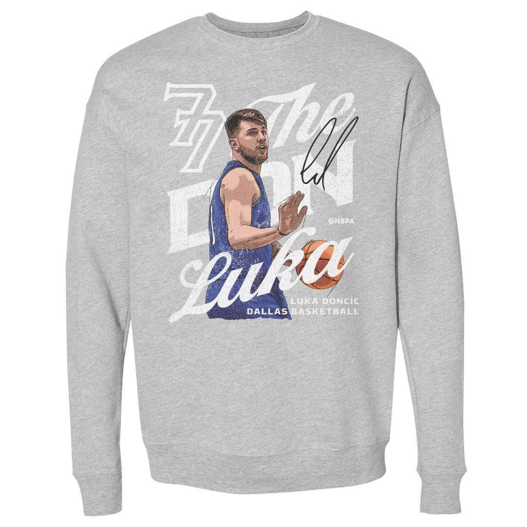 Luka Doncic Men&#39;s Crewneck Sweatshirt | 500 LEVEL