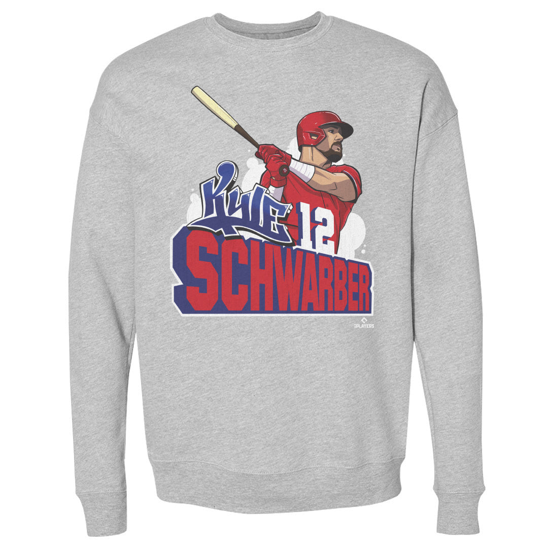 Kyle Schwarber Men&#39;s Crewneck Sweatshirt | 500 LEVEL