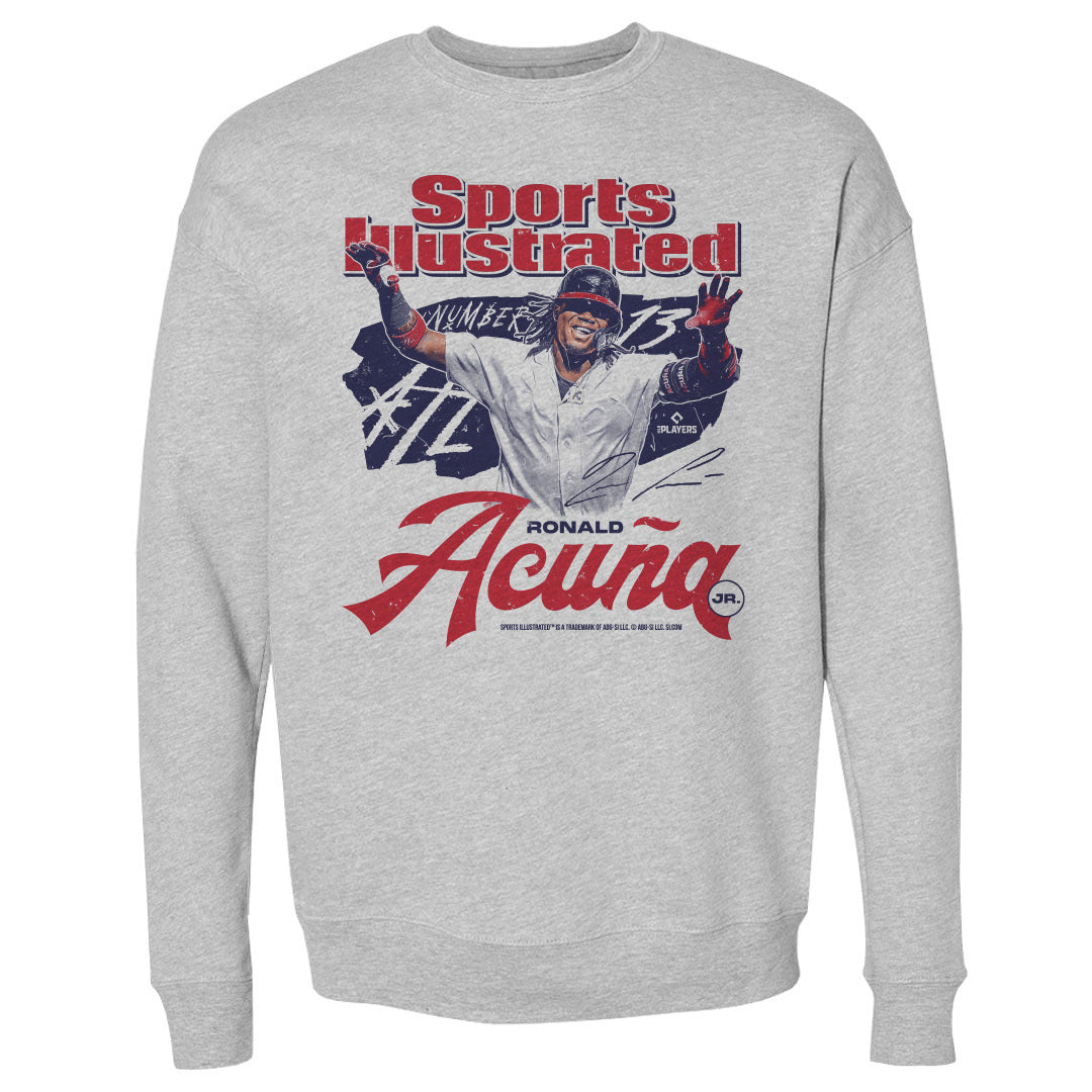 Ronald Acuna Jr. Men&#39;s Crewneck Sweatshirt | 500 LEVEL