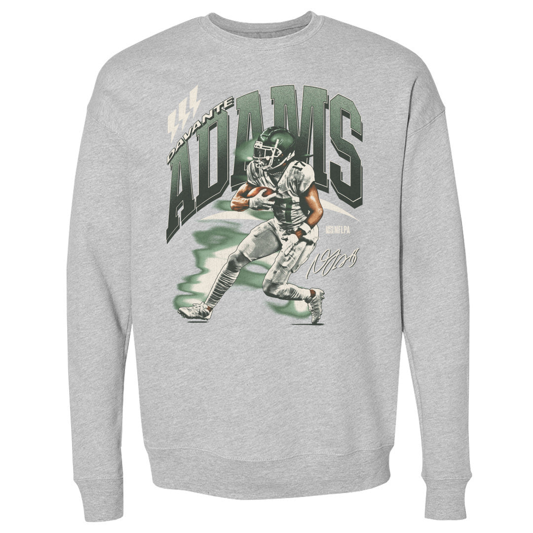 Davante Adams Men&#39;s Crewneck Sweatshirt | 500 LEVEL