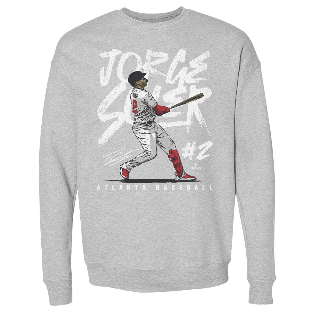 Jorge Soler Men&#39;s Crewneck Sweatshirt | 500 LEVEL