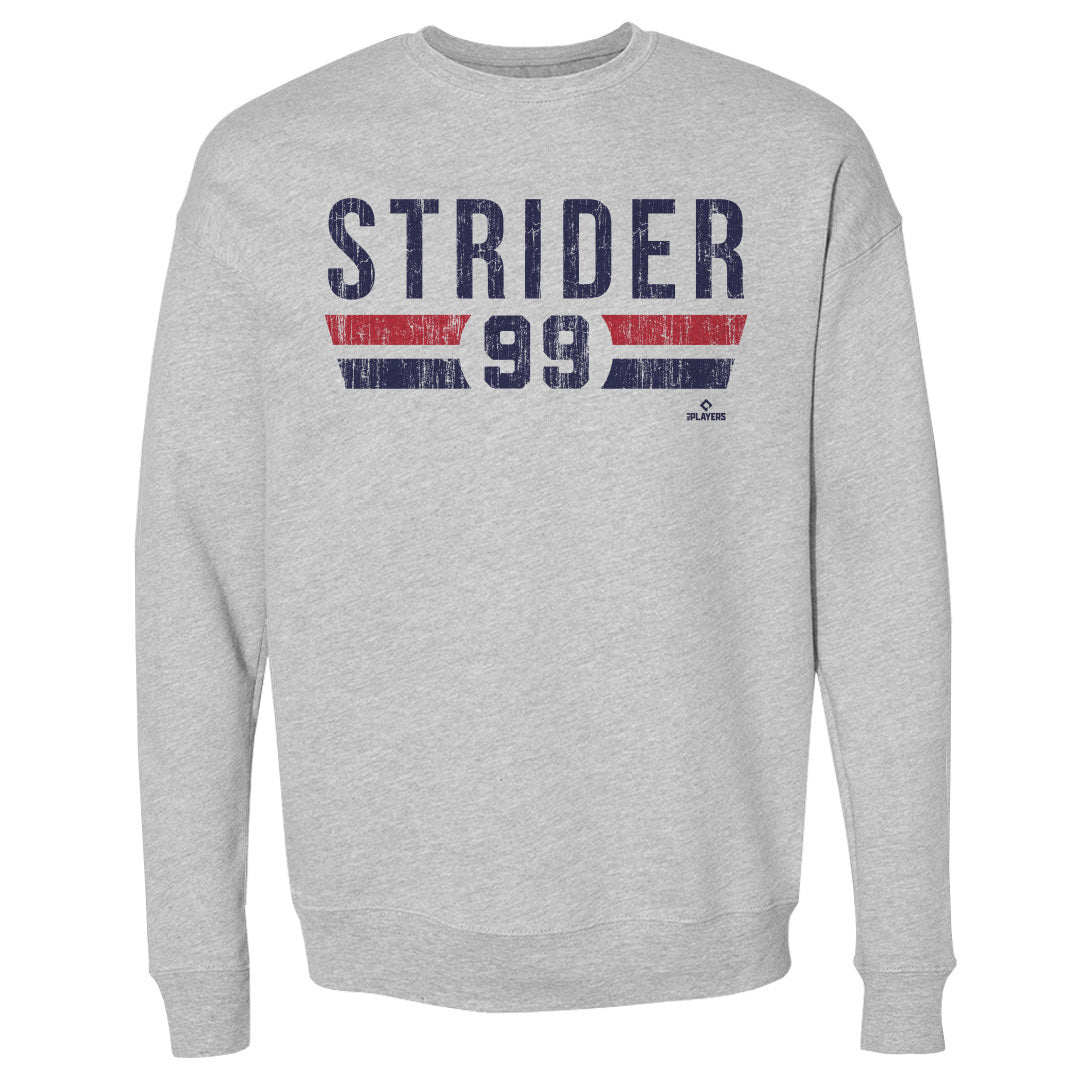 Spencer Strider Men&#39;s Crewneck Sweatshirt | 500 LEVEL